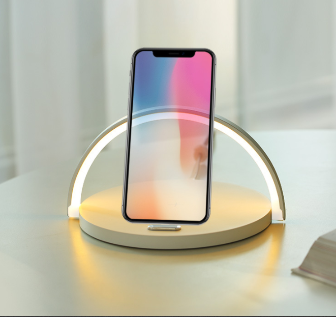 10W Wireless Charger Block Holder – Fast & Convenient Charging for Smartphones