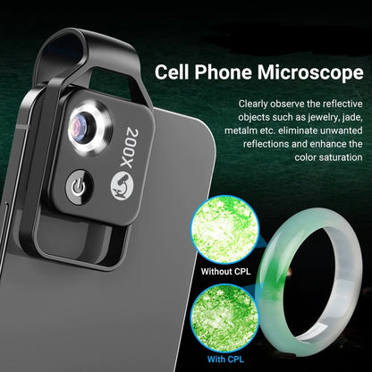 200X Digital Zoom Lens for Mobile Phone – Ultra-Powerful Mobile Photography