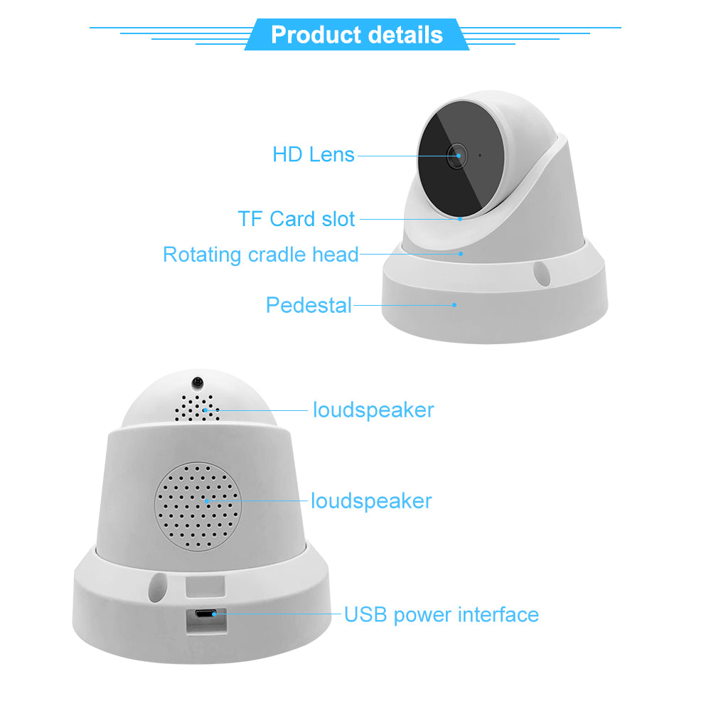 IP WiFi Camera Baby Monitor & Home Security Camera – Smart Monitoring Anytime, Anywhere