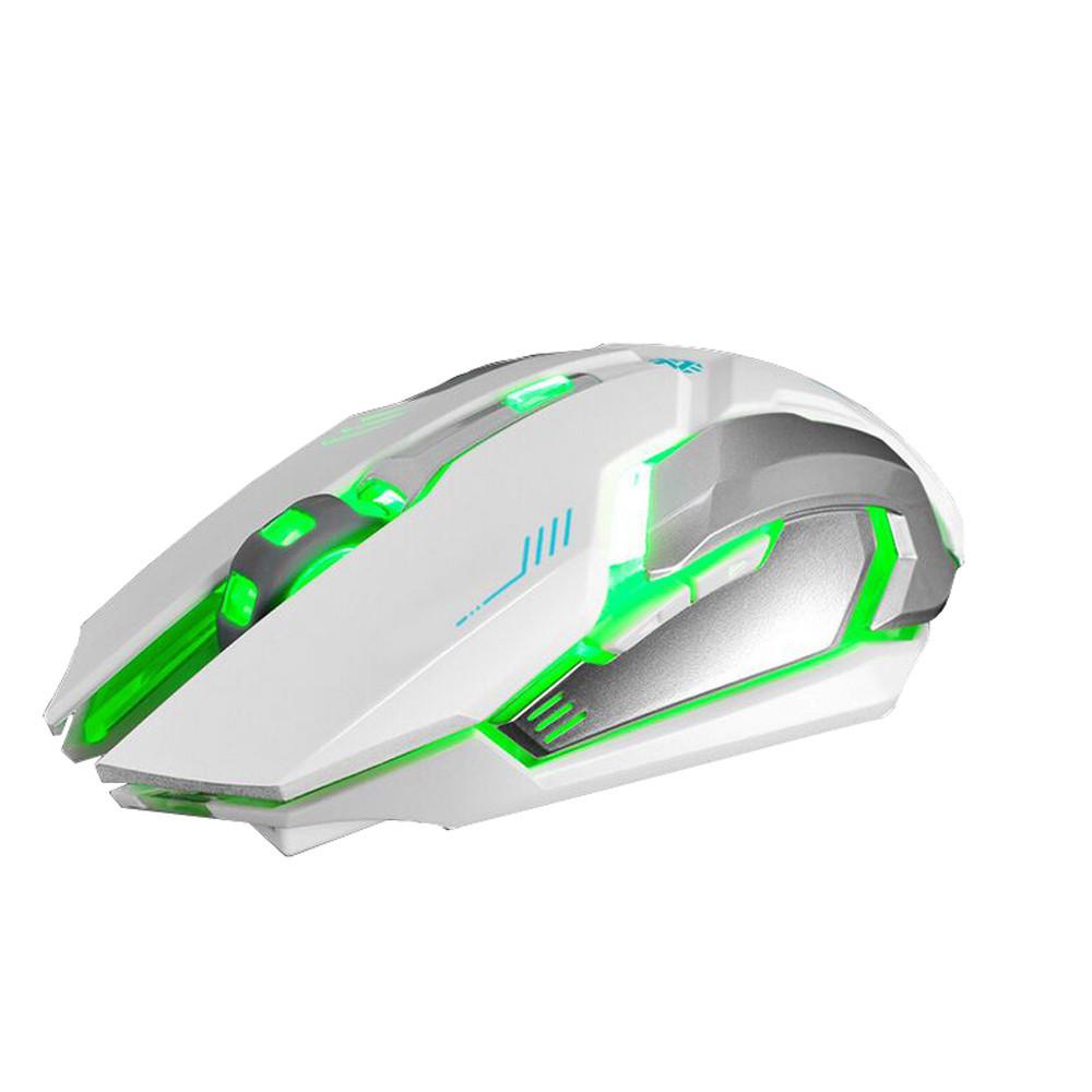 Stealth 7 Wireless Silent LED Gaming Mouse – Rechargeable & Ergonomic Design