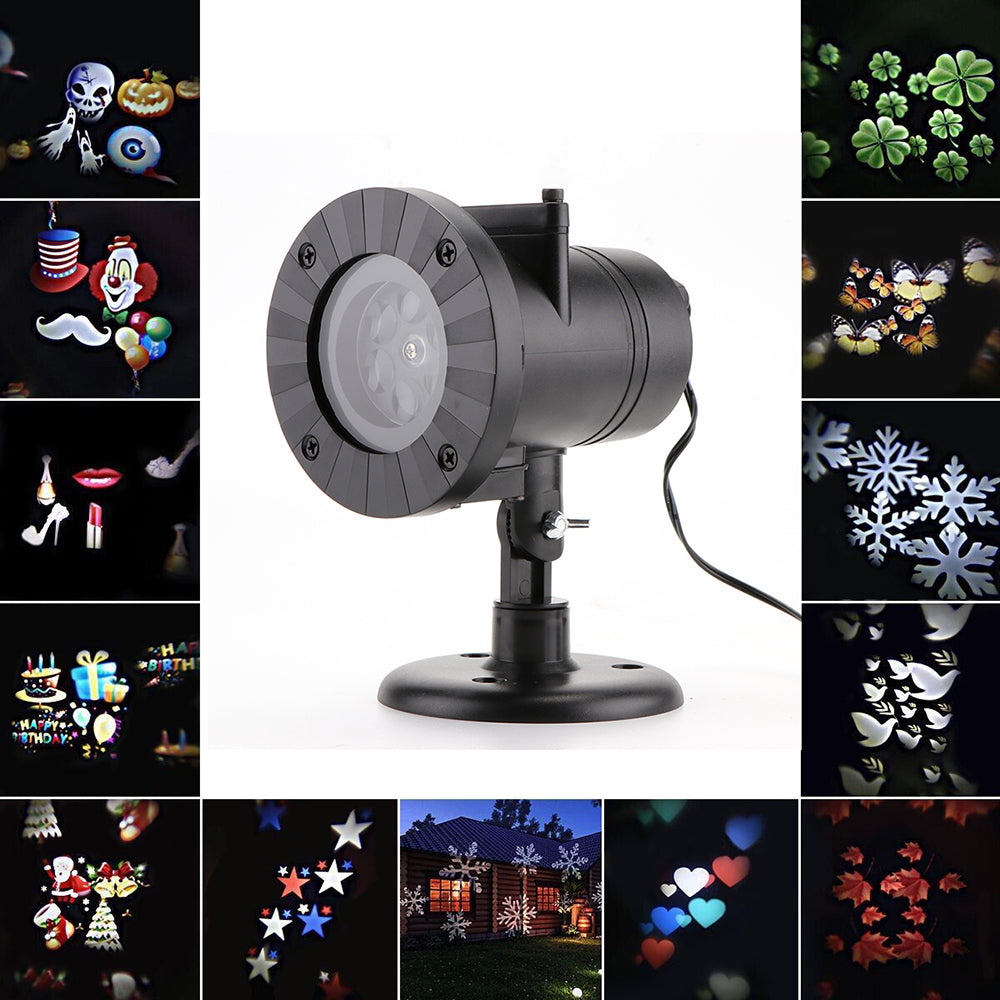 Waterproof LED Laser Projector Light – Festive & Decorative Lawn Light