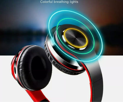 Color-Changing Bluetooth Headphones – HiFi Stereo & Wireless Freedom