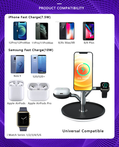 Universal Wireless Charging Stand – Power Up All Your Devices Effortlessly