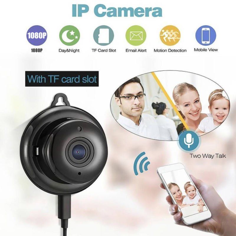 HD 1080P Mini WiFi Hidden Wireless IP Camera – Compact & Powerful Surveillance