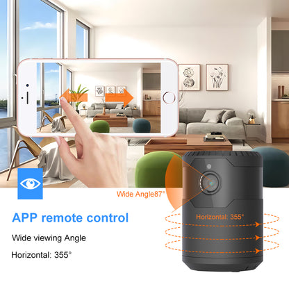 HD 2MP 1080P Wireless Mini WiFi Camera – Smart Security Anytime, Anywhere