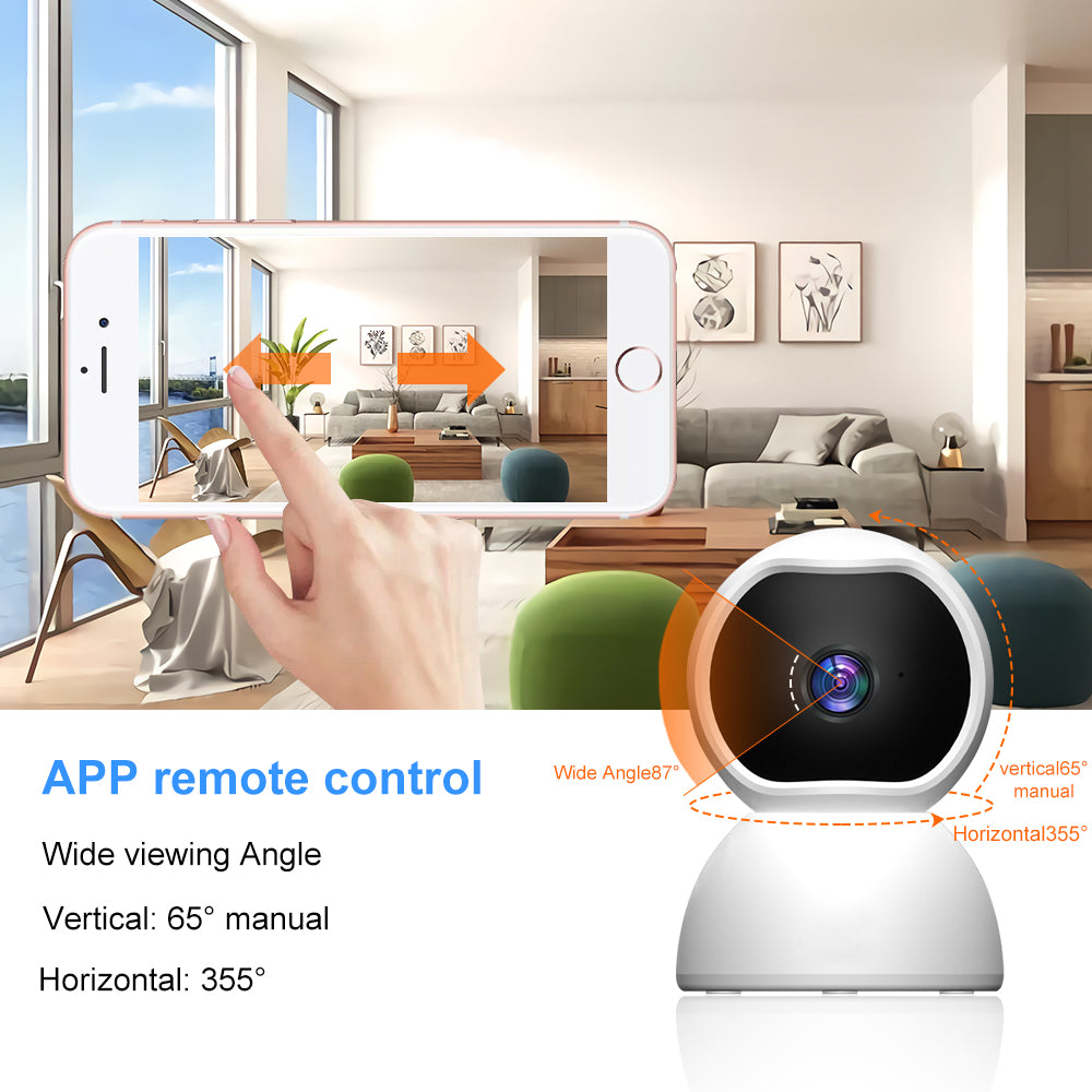 1080P Home Security Indoor Wireless IP Camera – Smart Monitoring for Your Home