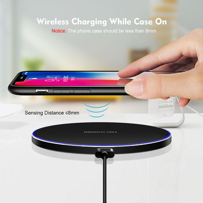 Dragon W9 30W Wireless Charging Pad – Ultra-Thin, Fast, and Powerful