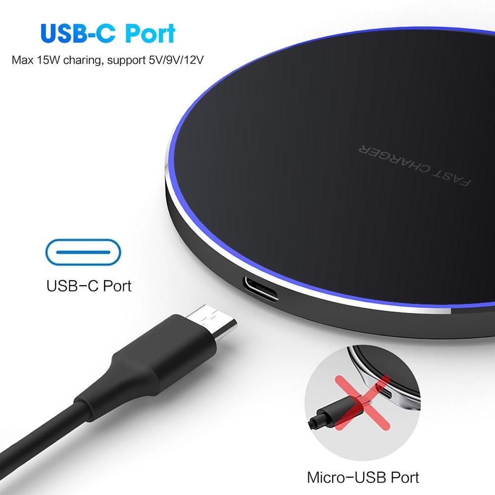 Dragon W9 30W Wireless Charging Pad – Ultra-Thin, Fast, and Powerful